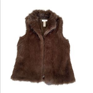 Kenar faux fur sweater vest